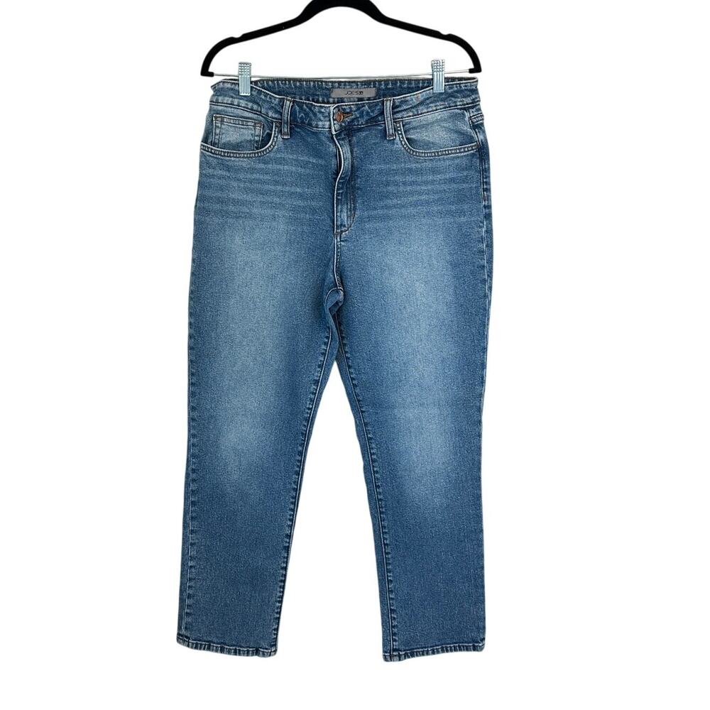 Joe's Jeans High Rise Straight Leg Jeans Medium Wash Sz 32